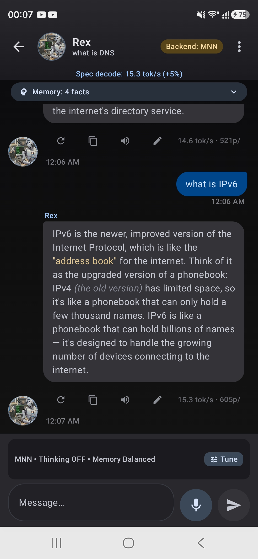 Spec decode in action