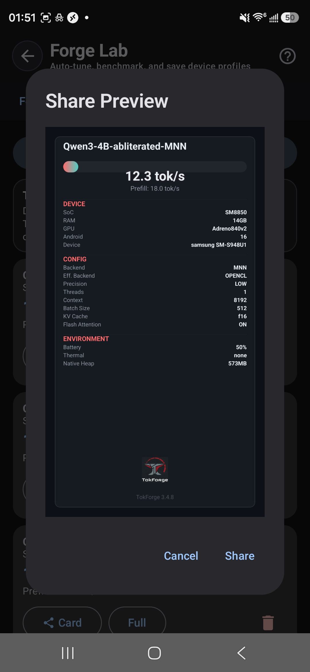 TurboQuant Benchmark Card 4B