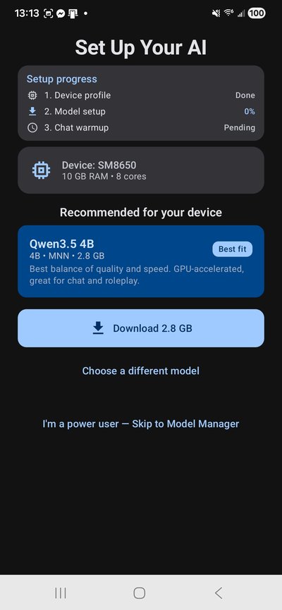 TokForge device profiling setup